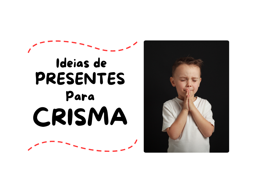 12 Ideias de o que dar de presente de crisma