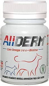 melhor vitamina para queda de pelo cachorro