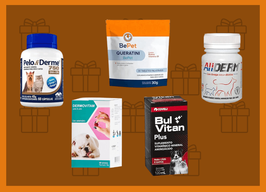 melhor vitamina para queda de pelo de cachorro: 5 opções!