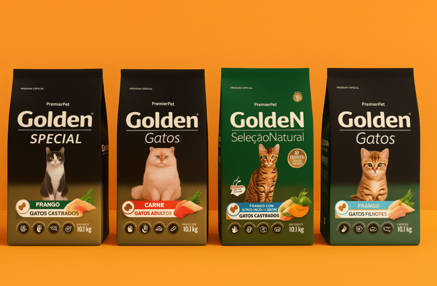 ração golden para gatos