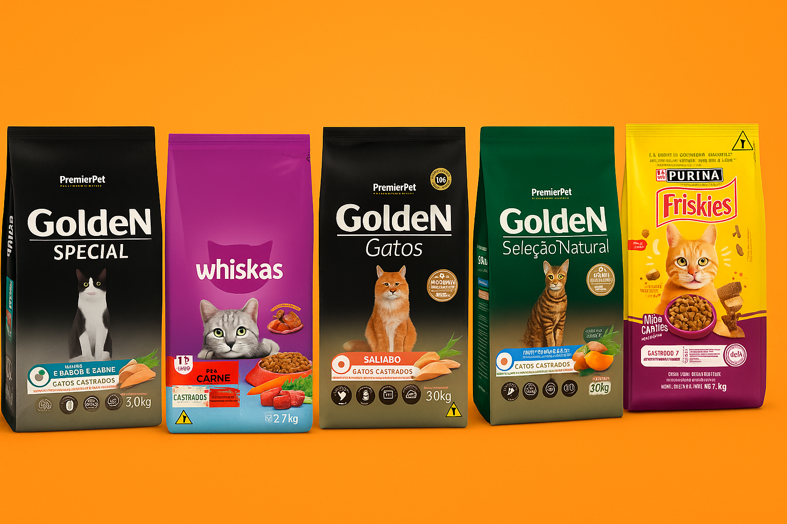 ração para gatos castrados