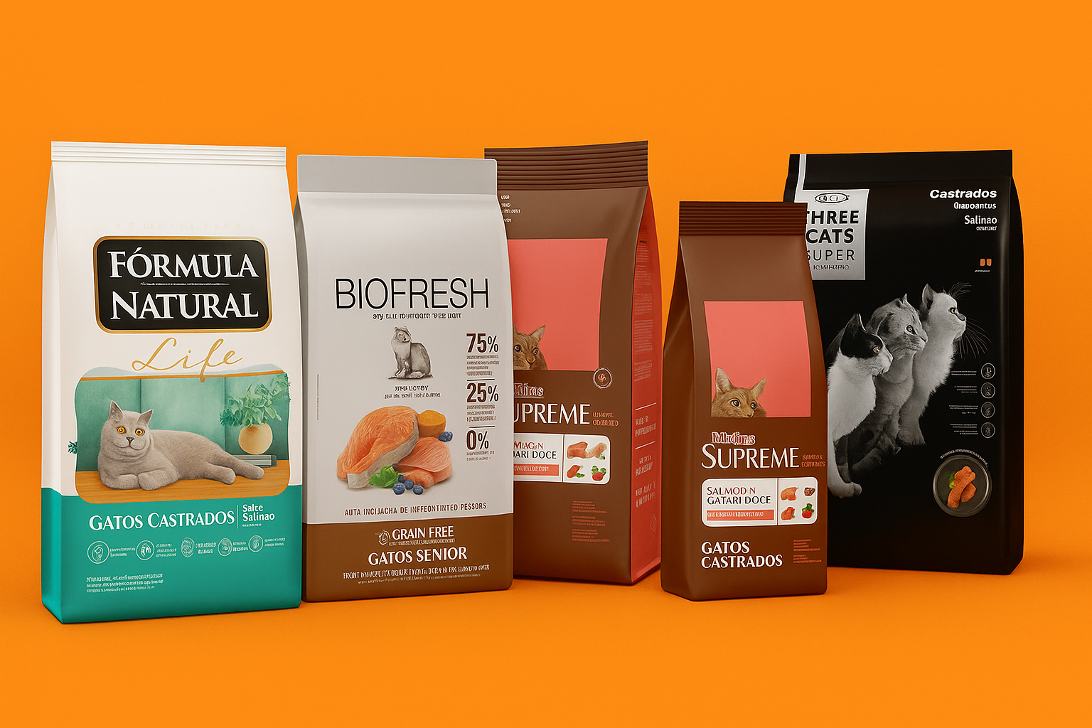 ração para gato super premium