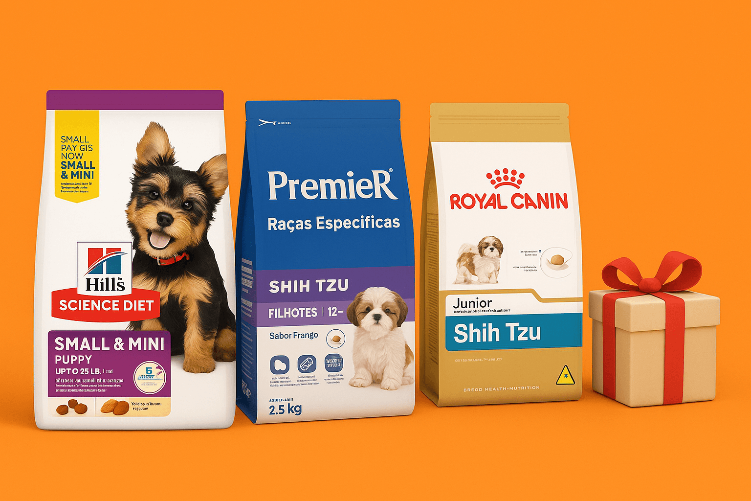 ração para shih tzu filhote