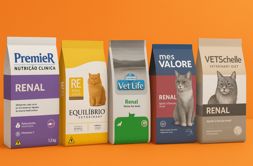 ração renal para gatos