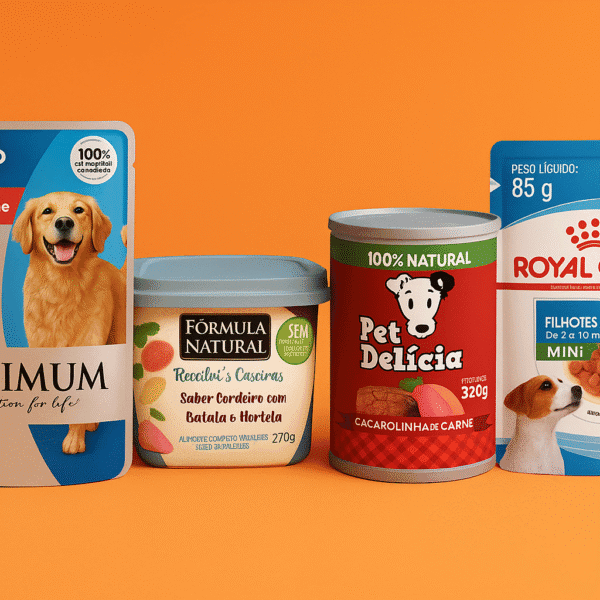 Melhor ração úmida para cachorro