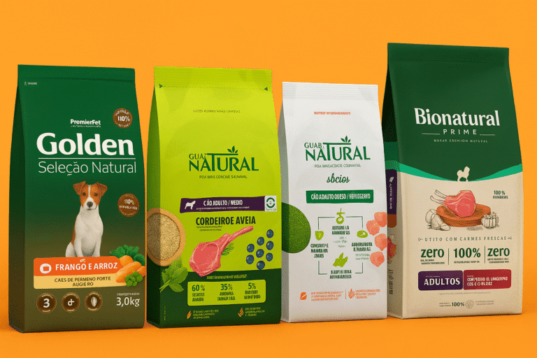 ração natural para cães