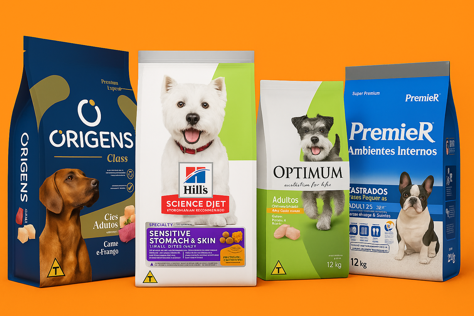 ração para cachorro adulto