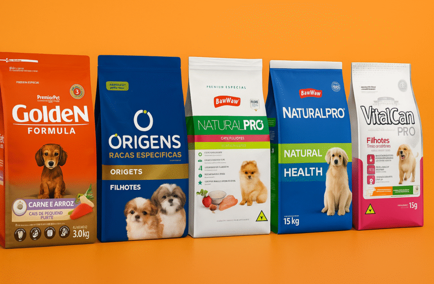 ração para cachorro filhote