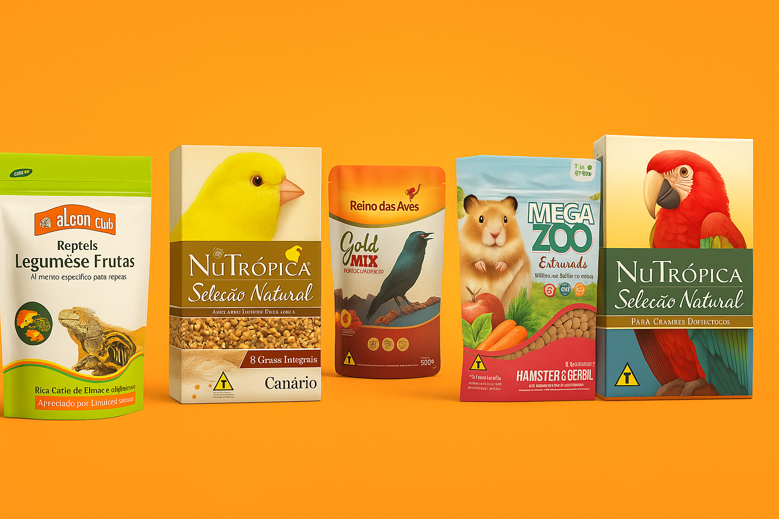 ração para animais domésticos