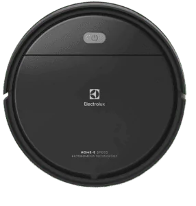 Aspirador de po robo Electrolux 2h20min bateria longa duração automatico varre aspira passa pano ERB10 bivolt preto sensor antiqueda