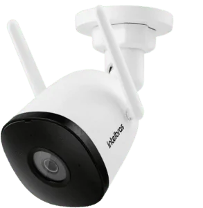 Câmera de Vídeo Wi-Fi Full HD iM5 SC com cartão MicroSD 32GB Branco Intelbras
