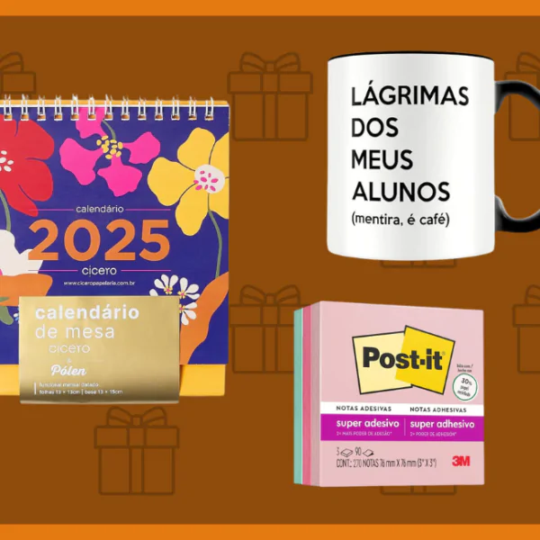 presente criativo para professora