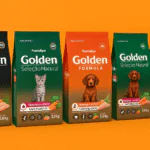 ração para filhote golden
