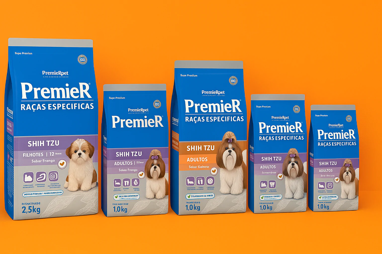 ração premier para shih tzu