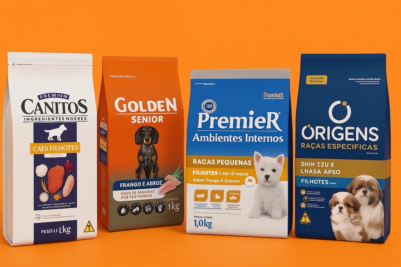 ração para filhote de cachorro