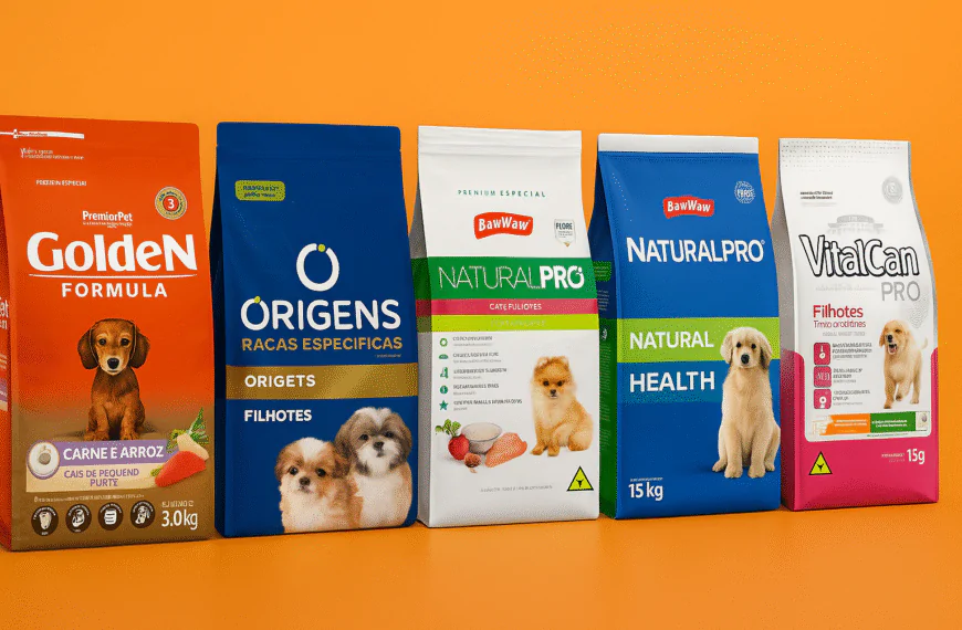 ração para cachorro filhote